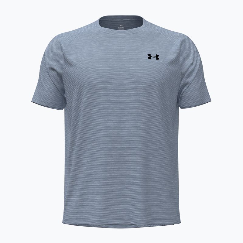 Vyriški treniruočių marškinėliai Under Armour Tech Textured blue wind/black 5