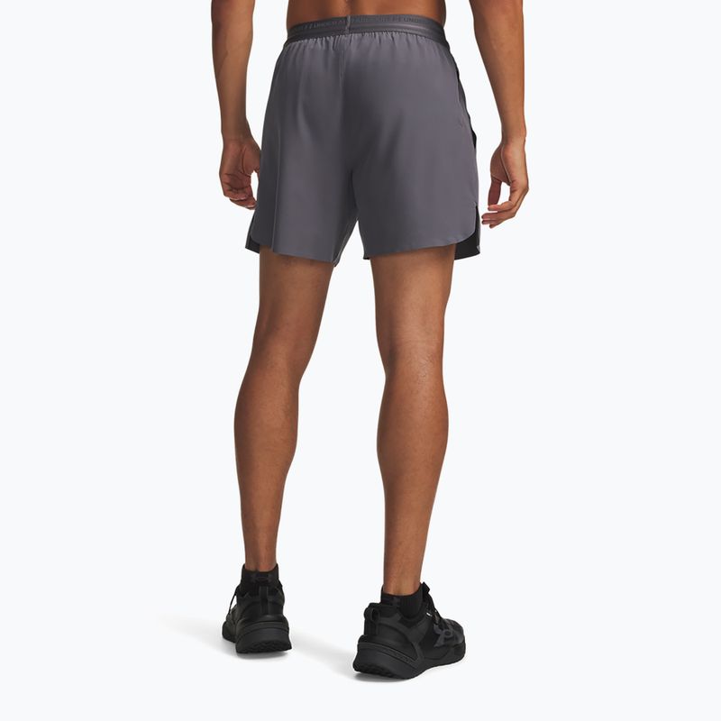 Vyriškos treniruočių kelnės Under Armour Vanish Elite 6in castlerock/castlerock 3