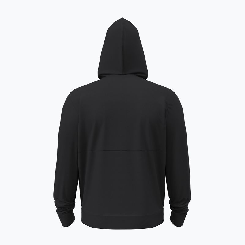 Vyriškas džemperis Under Armour Flex Fleece Hoodie ultimate black/white 2