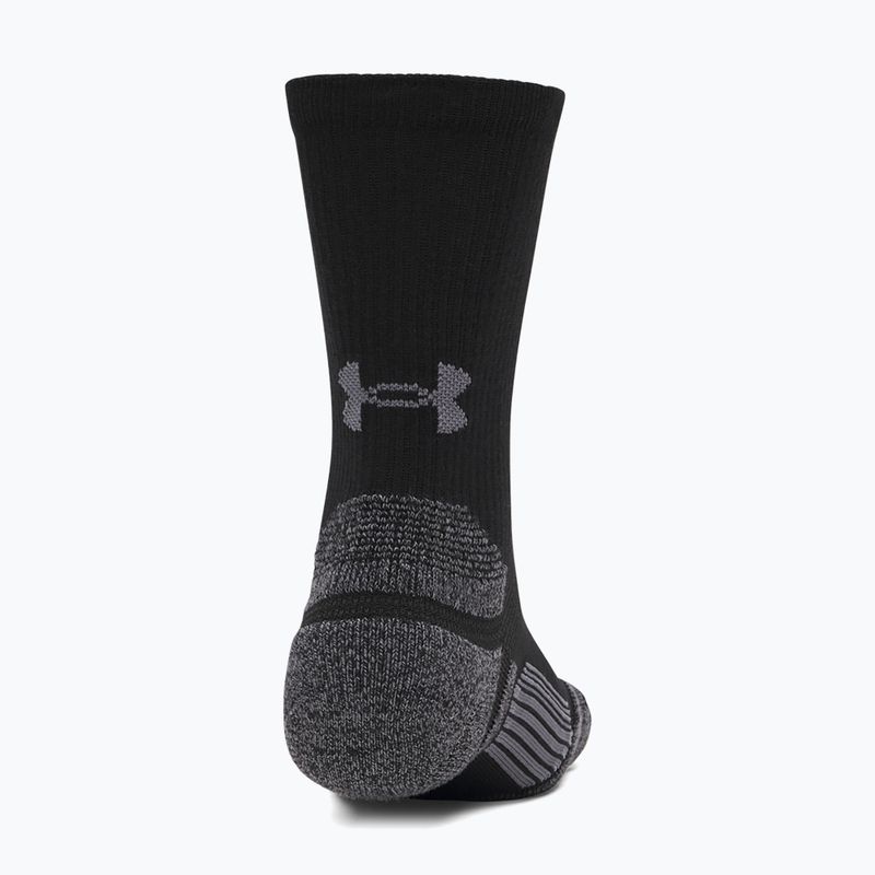 Kojinės Under Armour Perf Tech Pro 3 Pack Crew ultimate black/ultimate black/castlerock 3