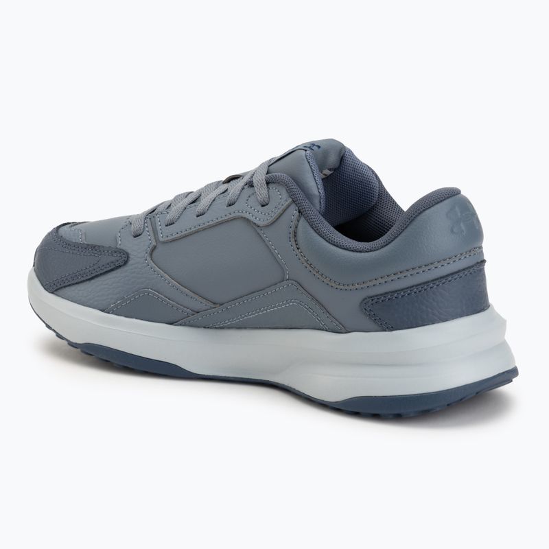 Vyriški treniruočių batai Under Armour Edge Leather gravel/blue fog/blackout navy 3