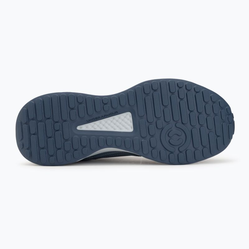 Vyriški treniruočių batai Under Armour Edge Leather gravel/blue fog/blackout navy 4