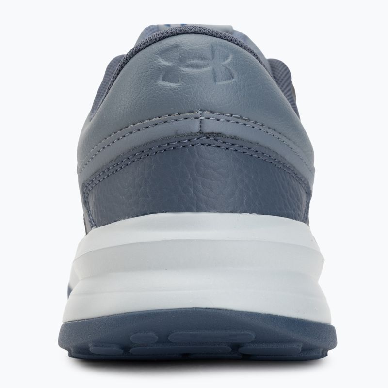 Vyriški treniruočių batai Under Armour Edge Leather gravel/blue fog/blackout navy 6