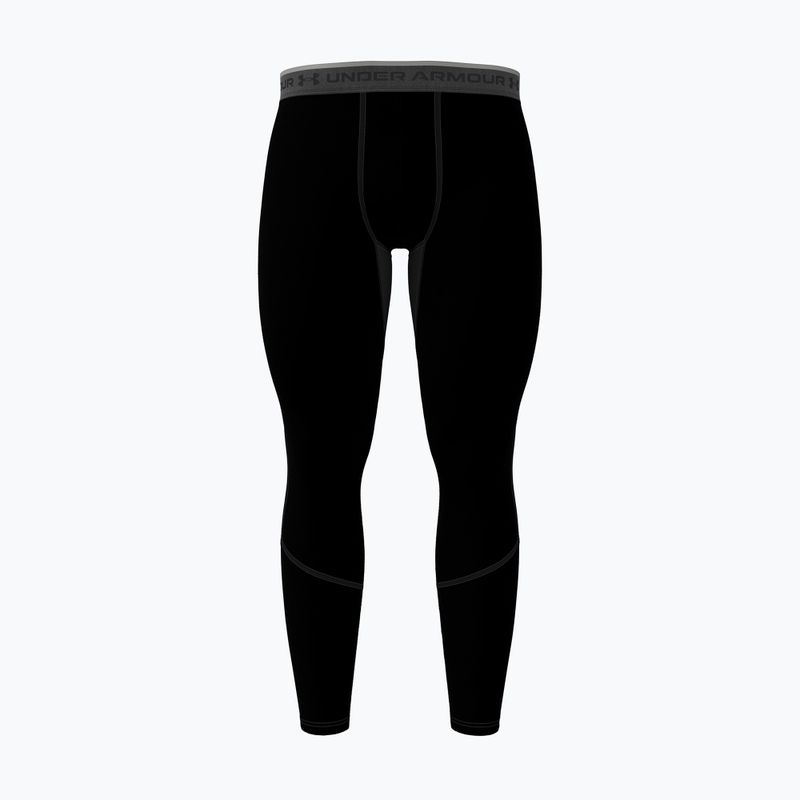 Vyriškos treniruočių kelnės Under Armour Coldgear Elite Leggings ultimate black/ultimate black/Reflective
