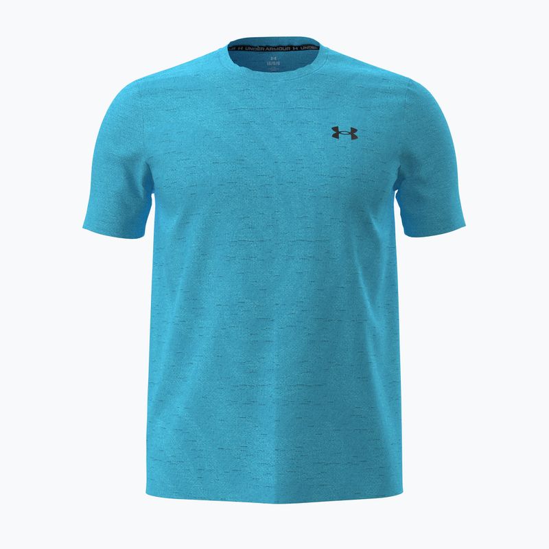 Vyriški treniruočių marškinėliai Under Armour Vanish Seamless Novelty SS fresco blue/ultimate black