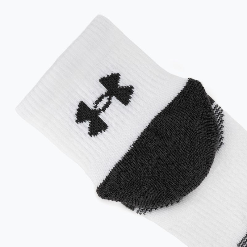 Kojinės Under Armour Perf Tech Qtr 3 pack white/white/jet gray 3