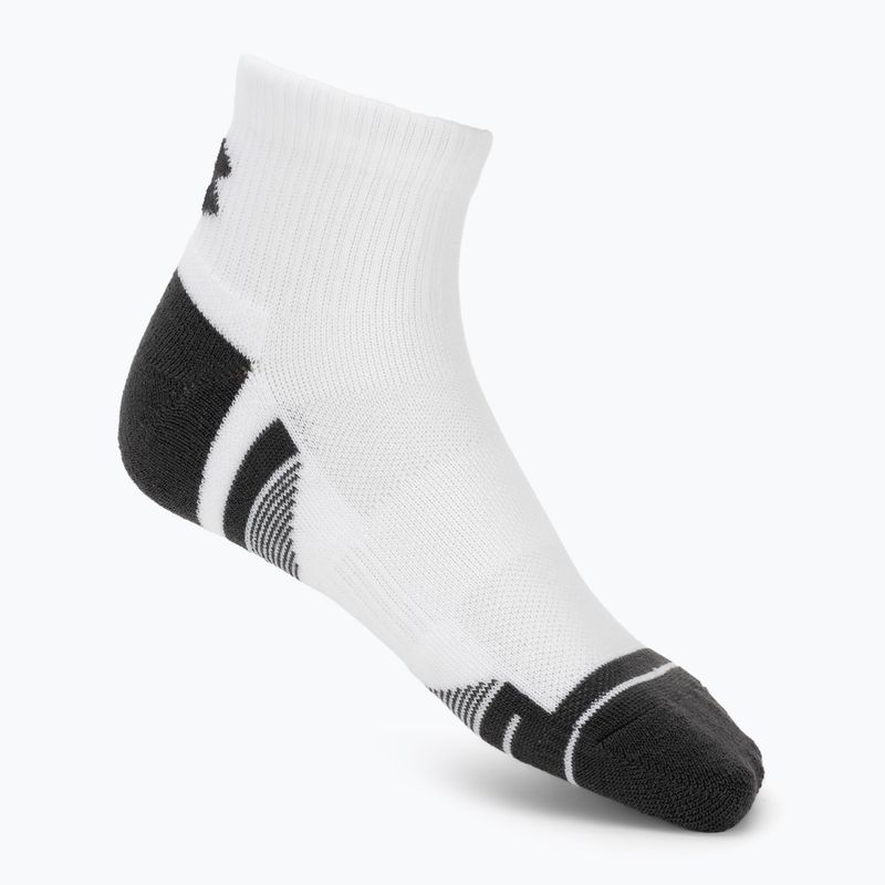 Kojinės Under Armour Perf Tech Qtr 3 pack mod gray/white/jet gray 2