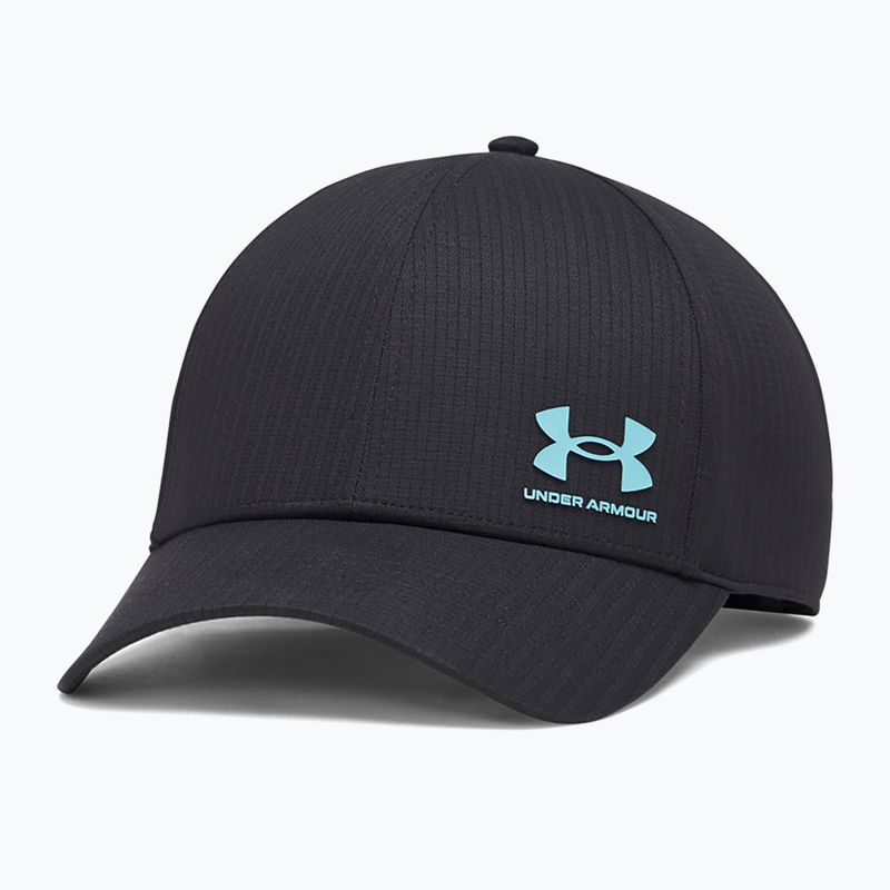 Kepurė su snapeliu Under Armour Iso-chill Armourvent black/steel/steel