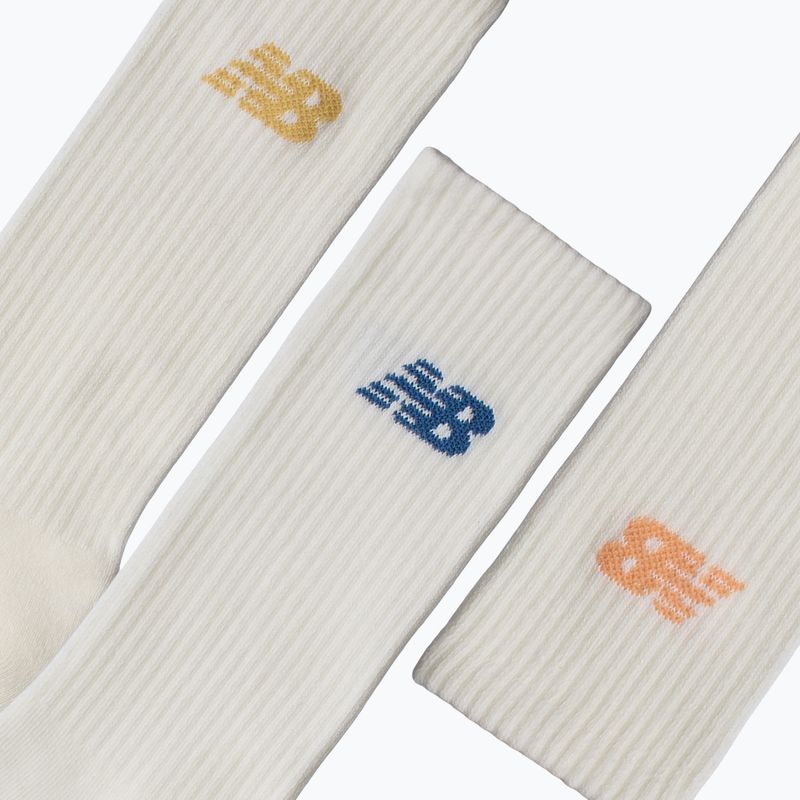 Kojinės New Balance Everyday Crew 3 poros white 2