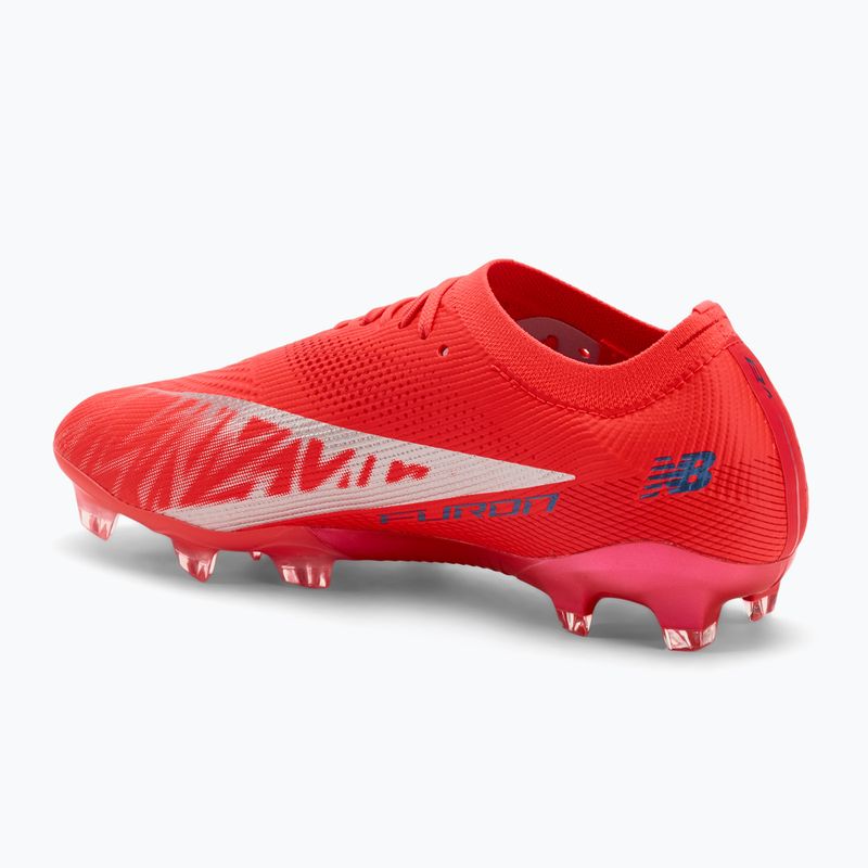Futbolo bateliai New Balance Furon Elite V8 FG raudoni 3