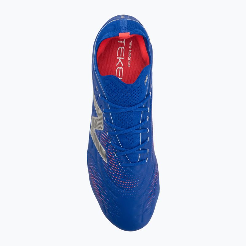Futbolo bateliai New Balance Tekela Pro Low V5 FG mėlyni 5