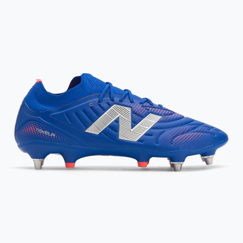 Futbolo batai New Balance Tekela Pro Low V5 SG mėlyni 2