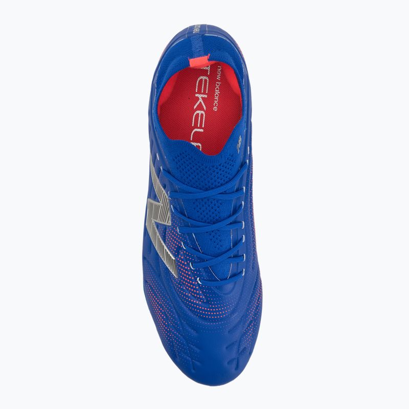 Futbolo batai New Balance Tekela Pro Low V5 SG mėlyni 5