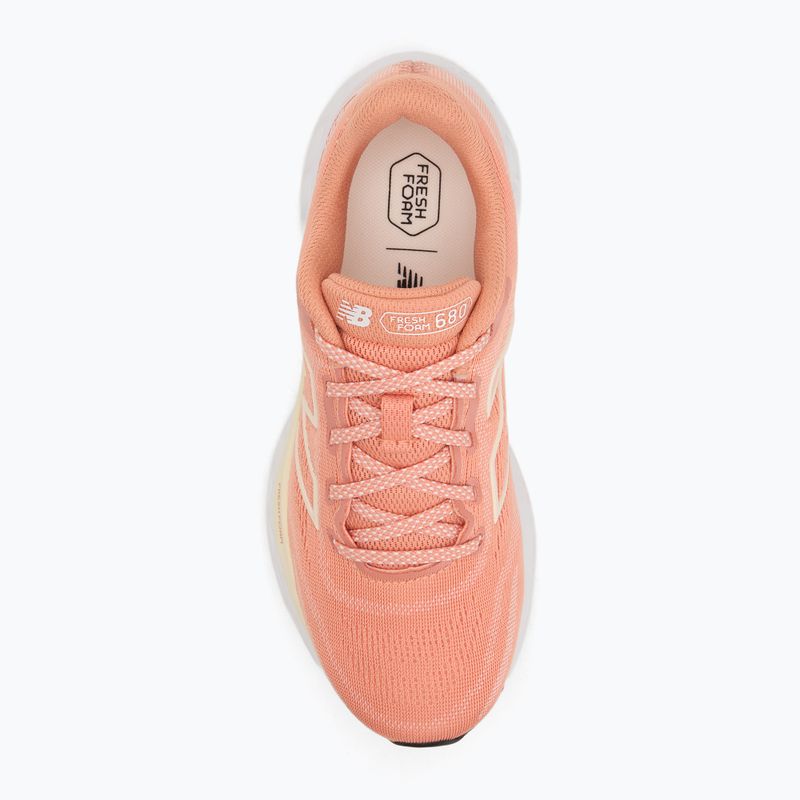 Moteriški bėgimo bateliai New Balance Fresh Foam 680 v8 peach nectar 5