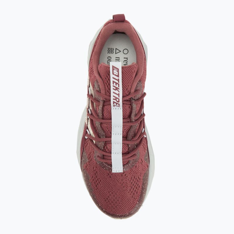 Moteriški bėgimo bateliai New Balance Dynasoft Tektrel V1 washed burgundy 5