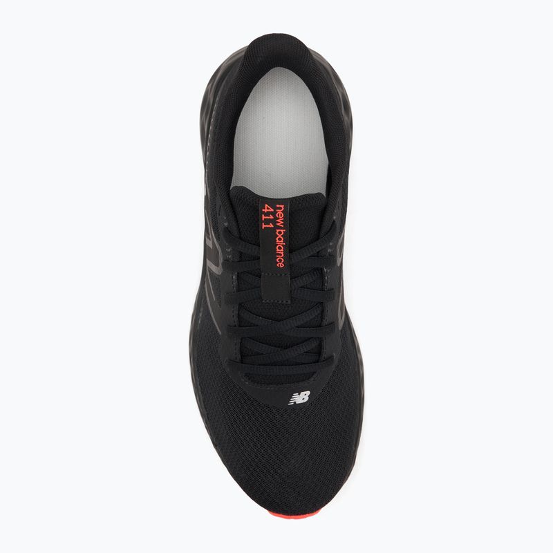 Vyriški bėgimo bateliai New Balance 411's V3 juodi M411RU3.D.075 5