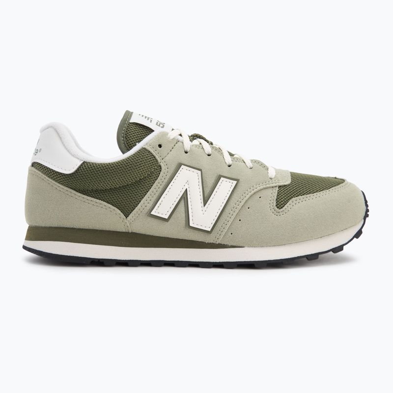 Batai New Balance Classic 500's V2 dark olivine 2