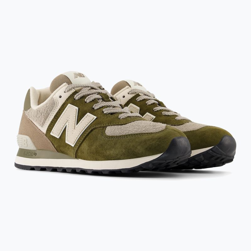 Batai New Balance 574's V2 woodland 3