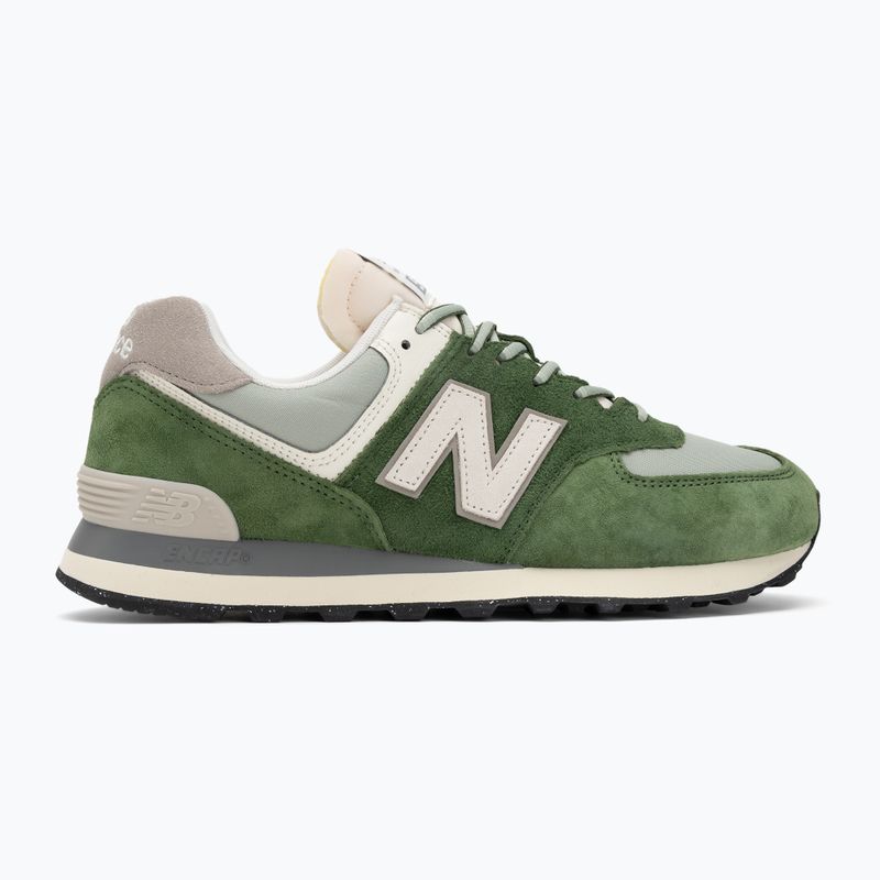 Batai New Balance 574's V2 dark alpine green 2