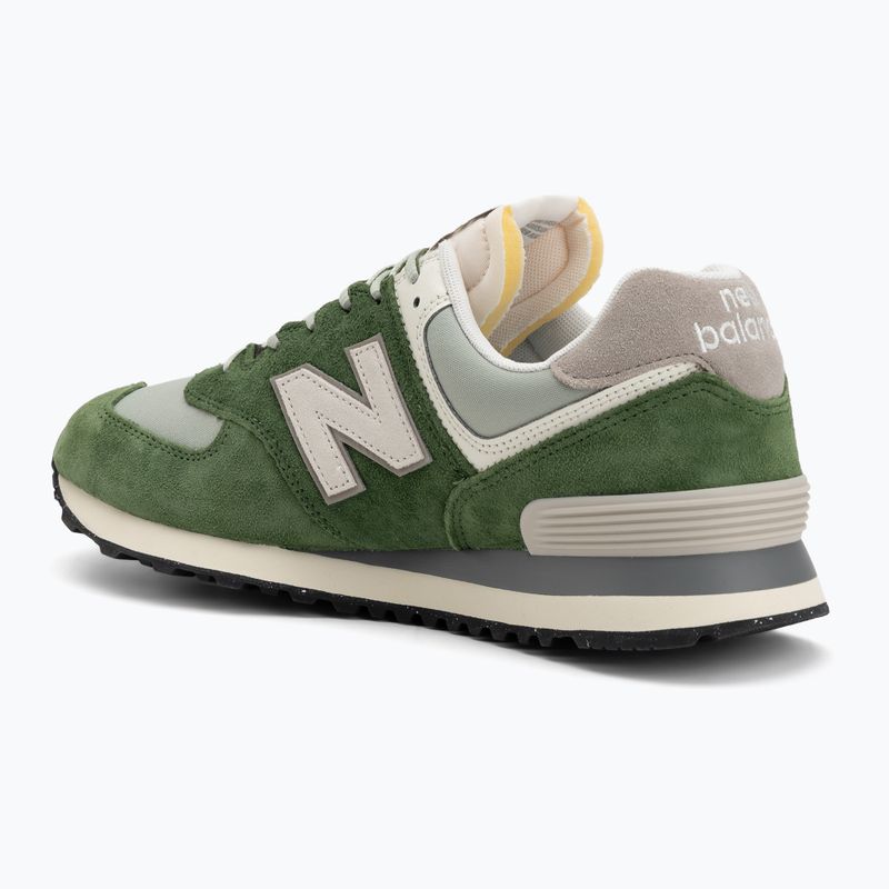 Batai New Balance 574's V2 dark alpine green 3