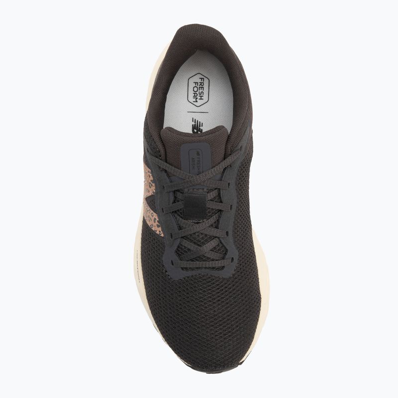 Moteriški bėgimo bateliai New Balance Fresh Foam Arishi V4 juodos cementinės spalvos 5