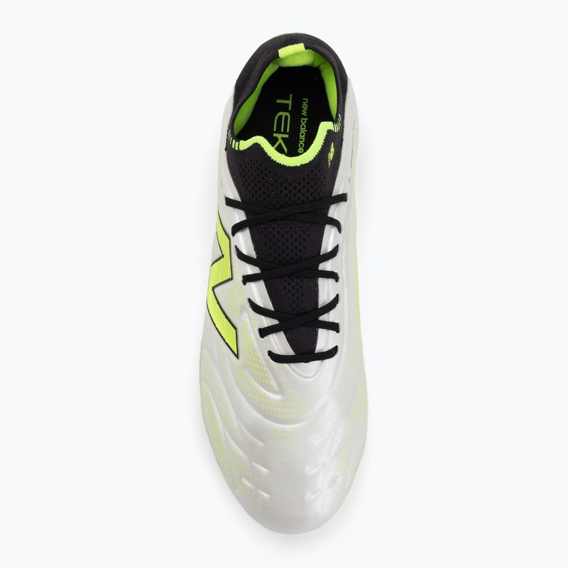 Futbolo batai New Balance Tekela Elite Low V5 FG balti 5