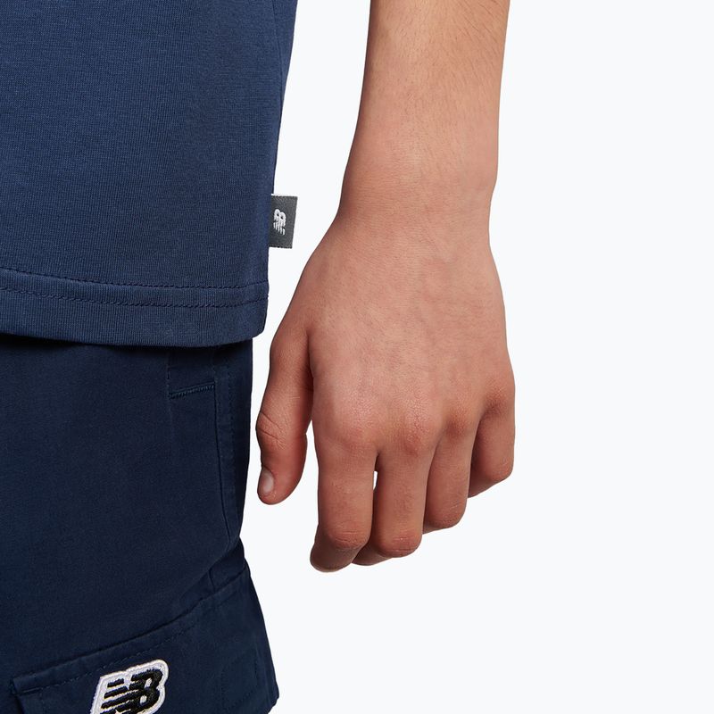 Vaikiški marškinėliai New Balance Authentic Brand Players Graphic Tee nb navy 6