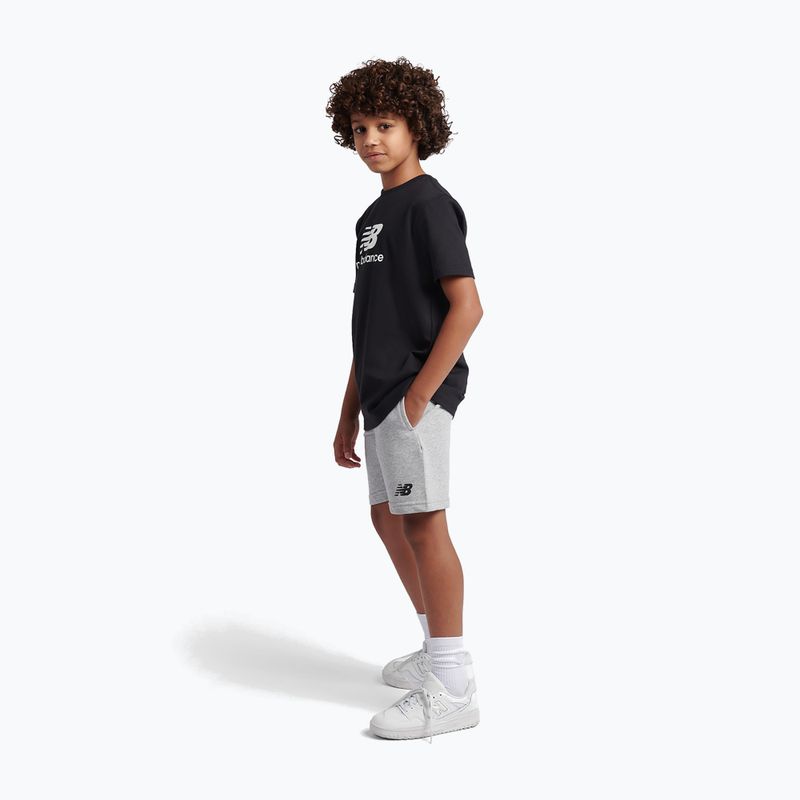 Vaikiškas komplektas New Balance Stacked Logo Tee & FT Short nb caviar 3