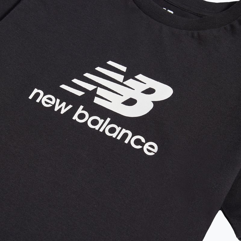 Vaikiškas komplektas New Balance Stacked Logo Tee & FT Short nb caviar 11