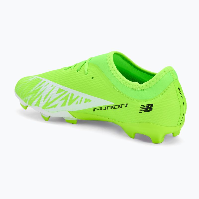 Vaikiški futbolo batai New Balance Furon Team V8 Jr FG žali 3