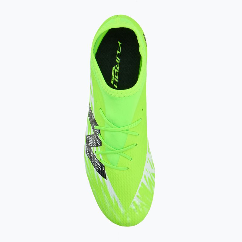 Vaikiški futbolo batai New Balance Furon Team V8 Jr FG žali 5