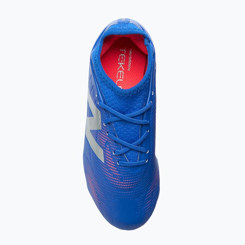 Vaikiški futbolo batai New Balance Tekela Team Low JR FG mėlyni 13