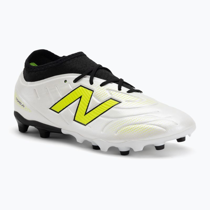 Vaikiški futbolo batai New Balance Tekela Team Low JR FG balti