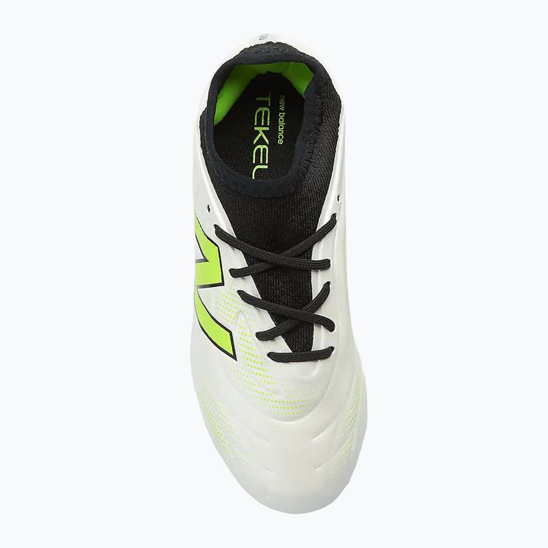Vaikiški futbolo batai New Balance Tekela Team Low JR FG balti 6