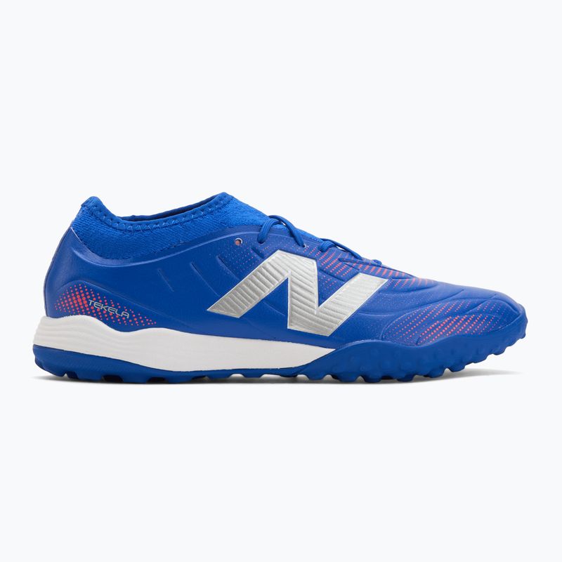 Vaikiški futbolo batai New Balance Tekela Team Low JR TF mėlyni 2