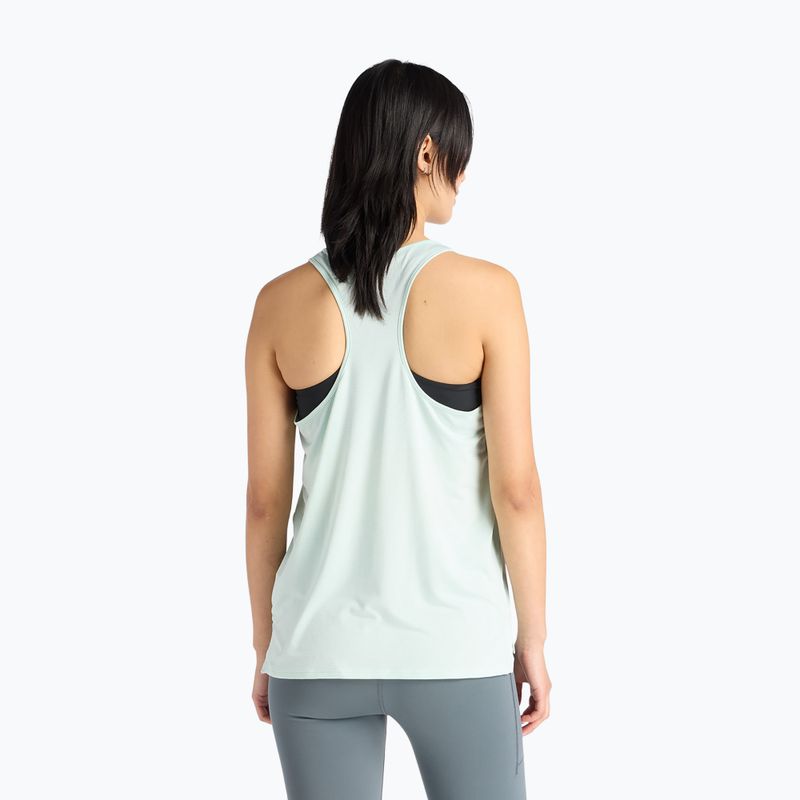 Moteriški bėgimo marškinėliai New Balance Sport Essentials Tank cosmic jade 2