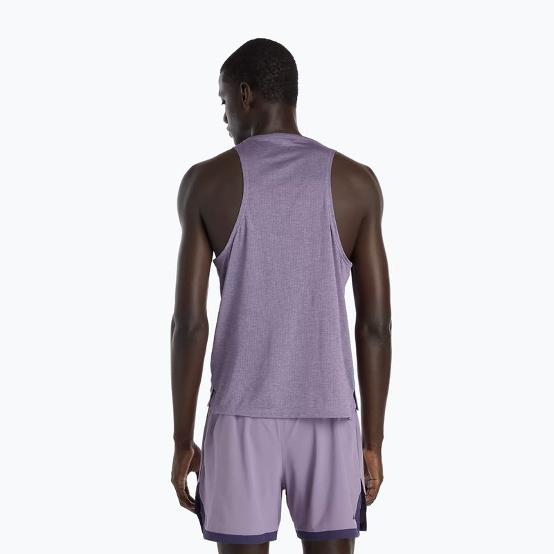 Vyriški marškinėliai New Balance Singlet Athletics candied violet heather 3