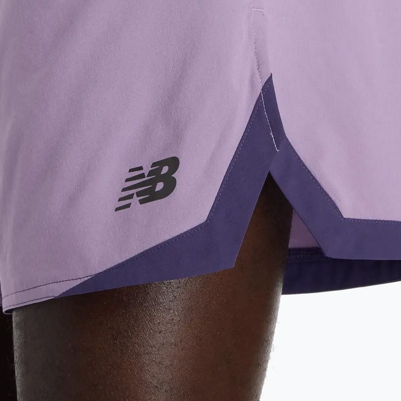 Vyriški bėgimo šortai New Balance Run Essentials 5" candied violet 6
