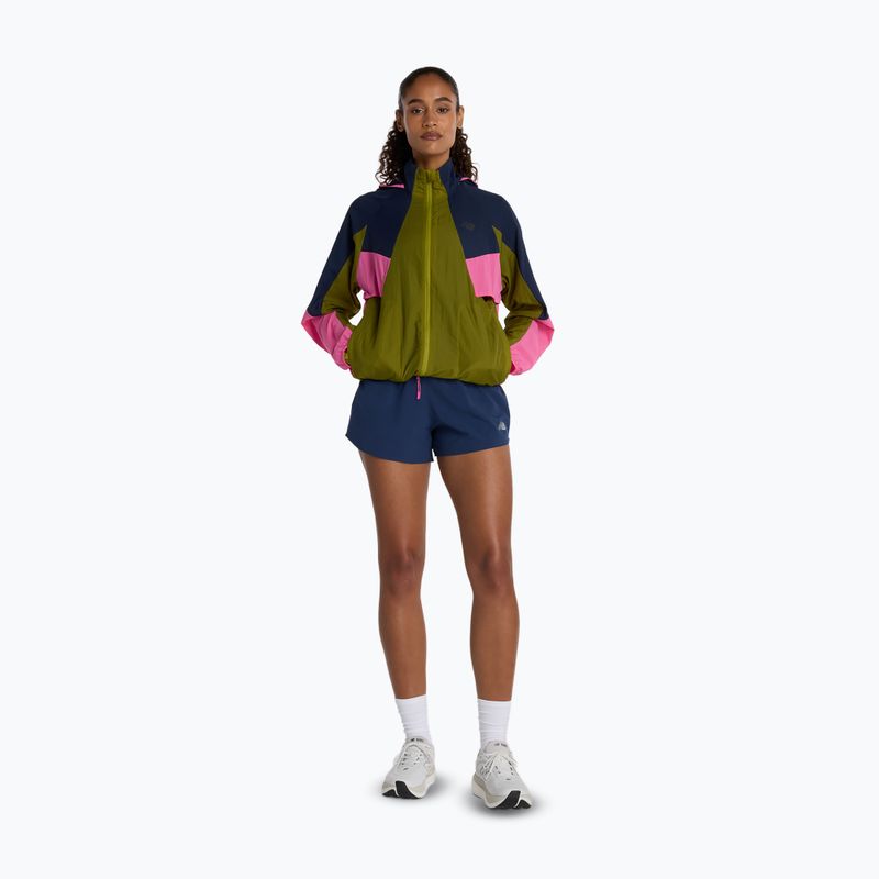 Moteriška bėgimo striukė New Balance RC sea moss 2