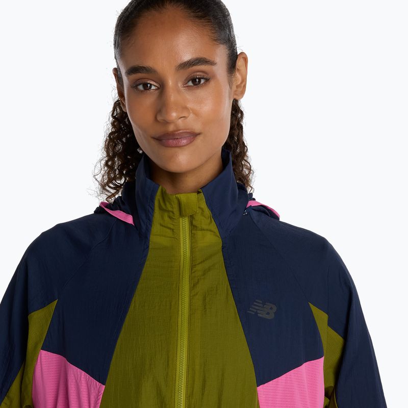 Moteriška bėgimo striukė New Balance RC sea moss 5