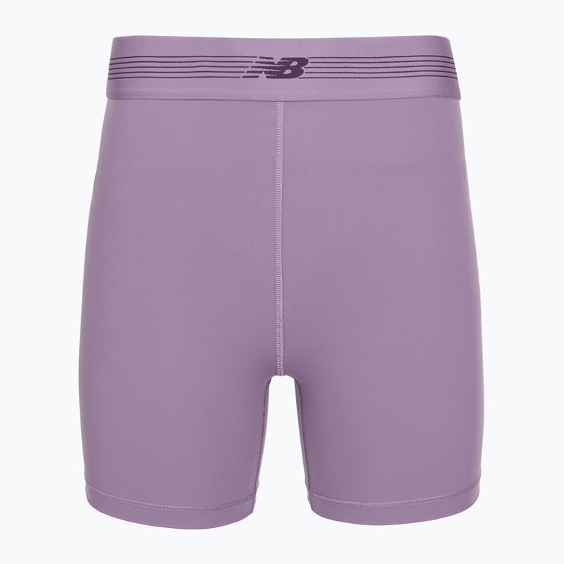 Moteriški šortai New Balance AC Fitted 5" candied violet 6