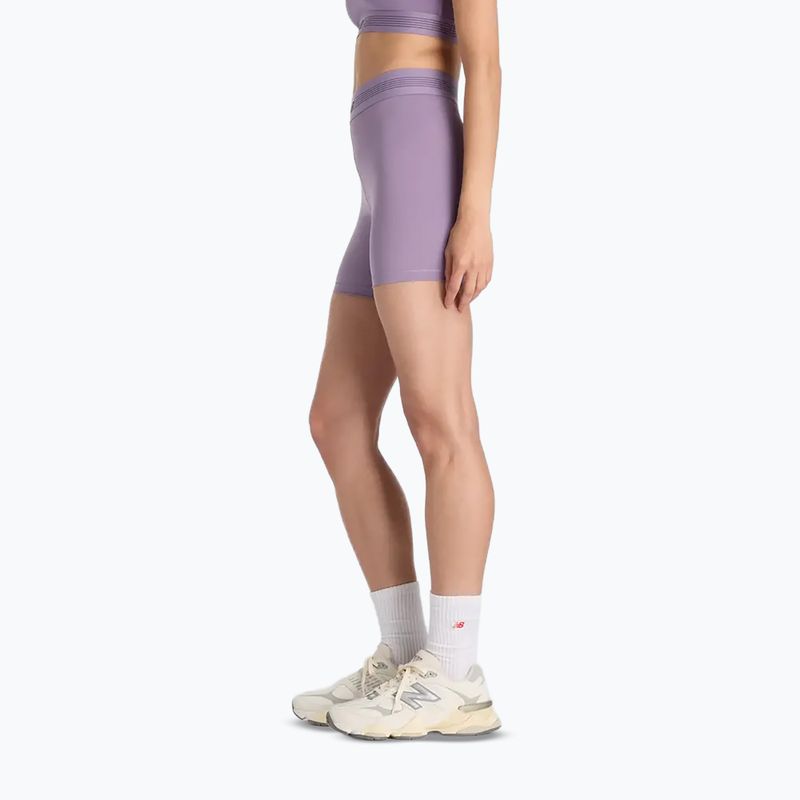 Moteriški šortai New Balance AC Fitted 5" candied violet 4