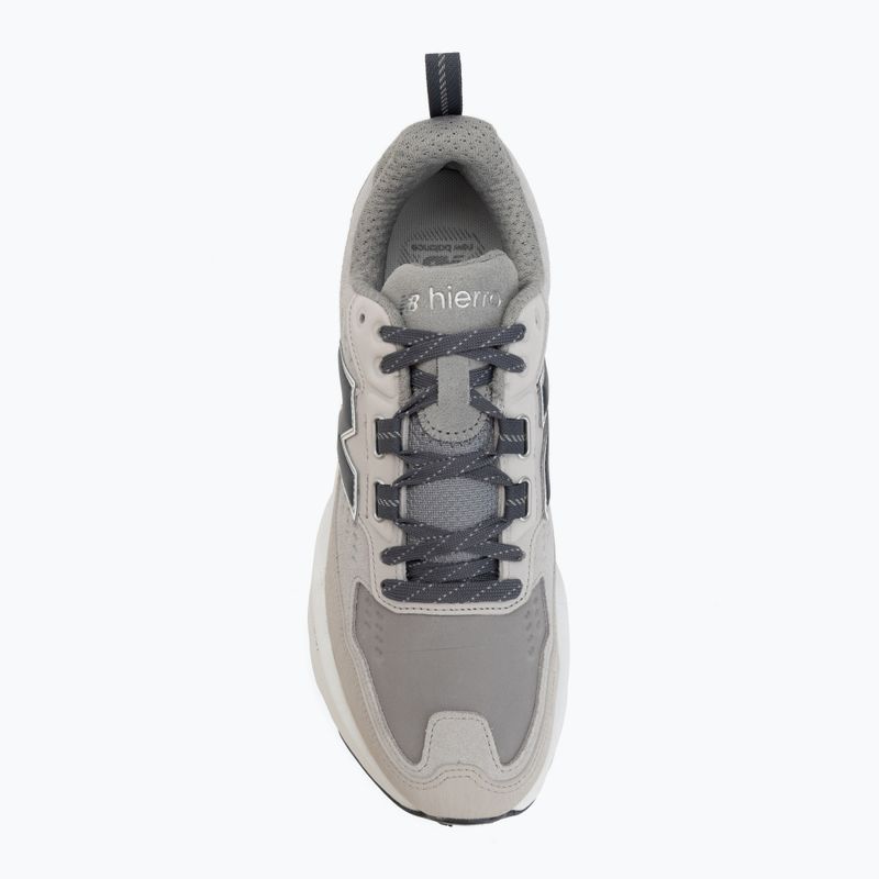 Vyriški bėgimo batai New Balance Hierro Trek V9 grey matter/graphite 5