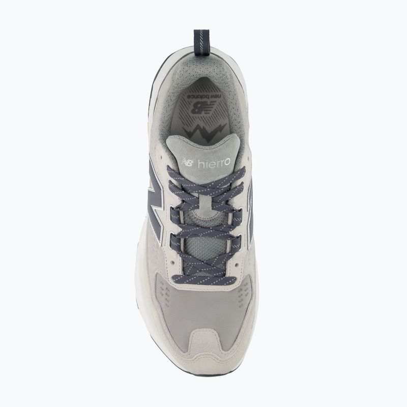 Vyriški bėgimo batai New Balance Hierro Trek V9 grey matter/graphite 5