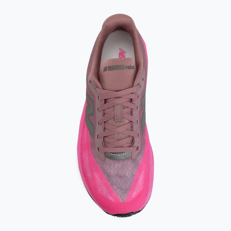 Vyriški bėgimo batai  New Balance FuelCell Rebel V5 pink heat/rosewood 5