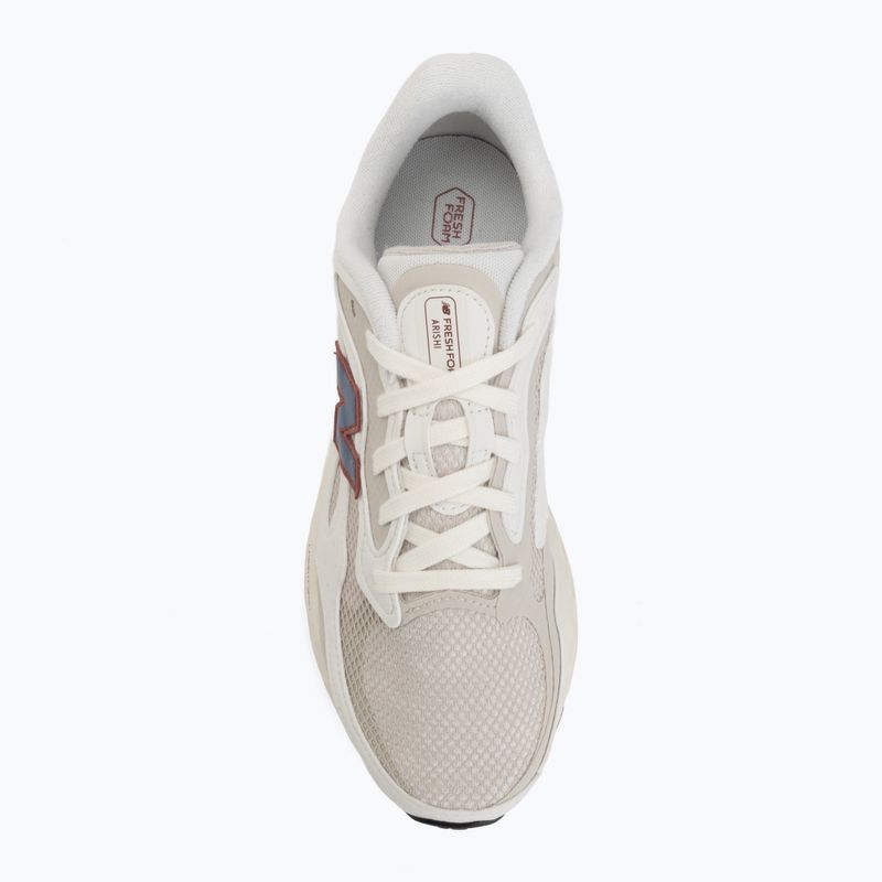 Vyriški bėgimo batai New Balance Fresh Foam Arishi V4 timberwolf/sea salt/magic blue 5