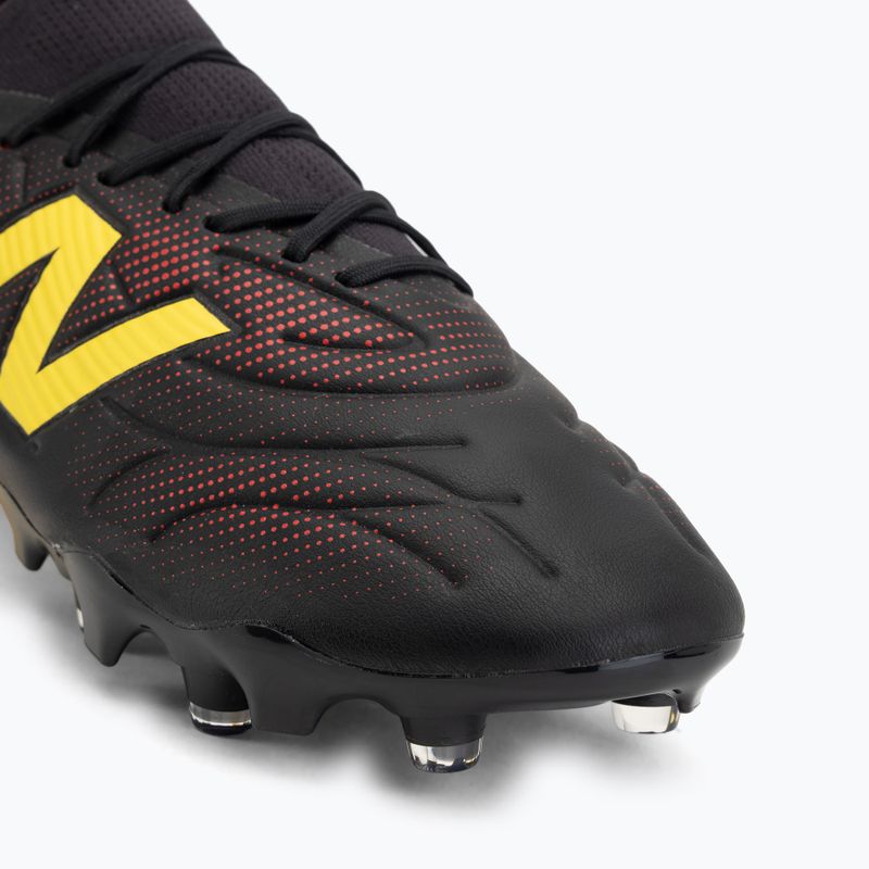 Futbolo batai New Balance Tekela Team Low V5 FG black 100/punch yellow/fire cracker 7