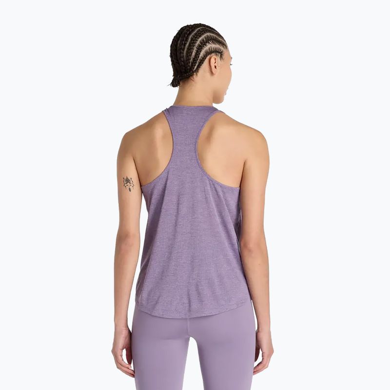 Moteriški marškinėliai New Balance Athletics Tank candied violet heather 2
