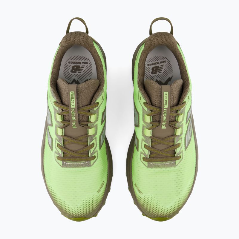 Vyriški bėgimo batai New Balance Rebel Trail V1 afterglow/thunder brown 7