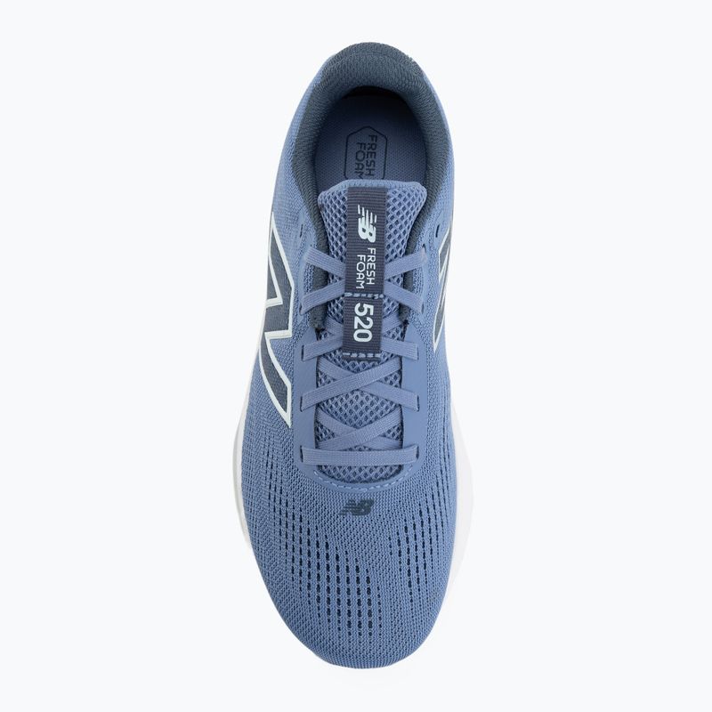 Moteriški bėgimo batai New Balance Fresh Foam 520's V9 fairweather blue/vinte indigo/glint blue 5